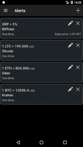اسکرین شات برنامه Bitcoin Ticker Widget 4