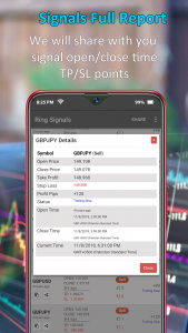 اسکرین شات 3 برنامه Ring Signals - Forex Buy/sell