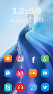 اسکرین شات برنامه Xiaomi Mi 11 Pro Launcher / Xiaomi Mi 11 Wallpaper 2
