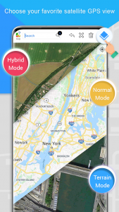 اسکرین شات 3 برنامه Gps Area Measurement