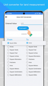 اسکرین شات برنامه Gps Area Measurement 5