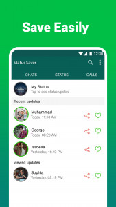 اسکرین شات برنامه Status Saver - WA Downloader 1