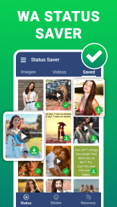 اسکرین شات 2 برنامه Status Saver: Video Saver
