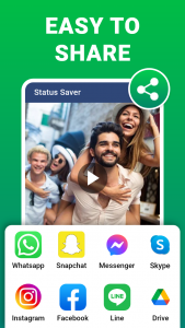 اسکرین شات برنامه Status Saver: Video Saver 3