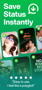 اسکرین شات 1 برنامه Status Saver: Video Saver