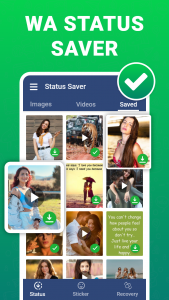 اسکرین شات برنامه Status Saver: Video Saver 2