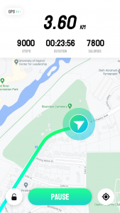 اسکرین شات 4 برنامه Step Tracker - Step Counter