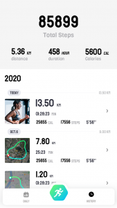 اسکرین شات 5 برنامه Step Tracker - Step Counter