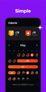 اسکرین شات 3 برنامه Step Counter - Pedometer