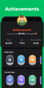 اسکرین شات برنامه Step Counter - Pedometer 7