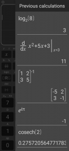 اسکرین شات برنامه Scientific Calculator 5