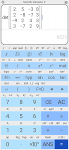 اسکرین شات برنامه Scientific Calculator 3