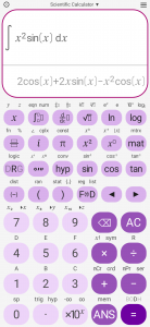 اسکرین شات 4 برنامه Scientific Calculator
