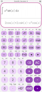 اسکرین شات برنامه Scientific Calculator 4