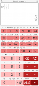 اسکرین شات 2 برنامه Scientific Calculator