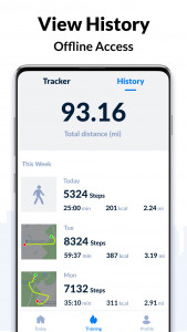 اسکرین شات برنامه Step Tracker - Pedometer 6