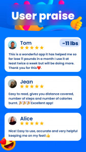 اسکرین شات برنامه Step Tracker - Pedometer 8