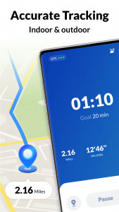 اسکرین شات 3 برنامه Step Tracker - Pedometer