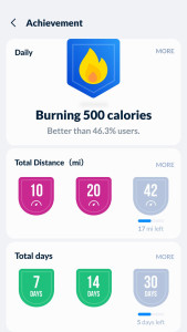 اسکرین شات 6 برنامه Step Tracker – Pedometer