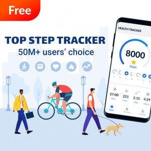 اسکرین شات برنامه Step Tracker - Pedometer 1