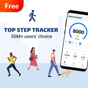 اسکرین شات برنامه Step Tracker - Pedometer 1