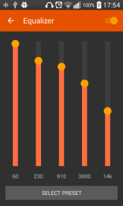 اسکرین شات 6 برنامه AudioVision Music Player