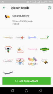 اسکرین شات برنامه stickers for whatsapp - WAStickers 6