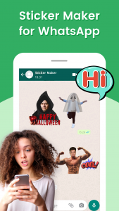 اسکرین شات برنامه Sticker Maker for WhatsApp 1