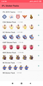 اسکرین شات برنامه IPL 2020 Stickers for Whatsapp - IPL WAStickerApps 4