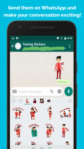 اسکرین شات برنامه Stickers for WhatsApp - WAStickerApps 3