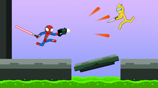 اسکرین شات بازی Spider Stickman Fight 2 - Supreme Stickman Warrior 6