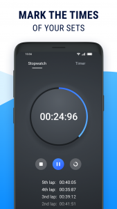 اسکرین شات 3 برنامه Stopwatch & Countdown Timer