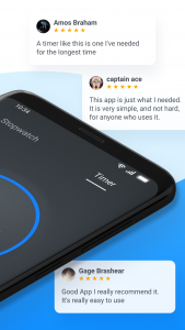 اسکرین شات 2 برنامه Stopwatch & Countdown Timer