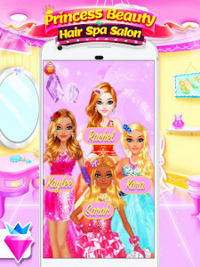 اسکرین شات بازی Princess Salon - Dress Up Makeup Game for Girls 3