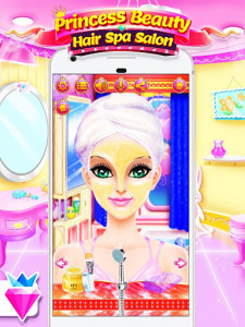 اسکرین شات بازی Princess Salon - Dress Up Makeup Game for Girls 4