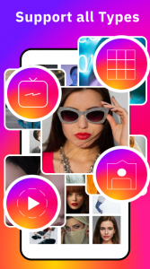 اسکرین شات برنامه Story Saver : Video Downloader 4