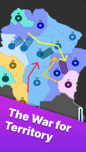 اسکرین شات 1 بازی Tactics io: territory games