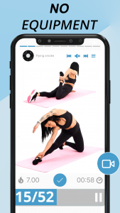اسکرین شات 3 برنامه Flexibility, Stretch Exercises