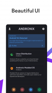اسکرین شات برنامه Andronix - Linux on Android 8
