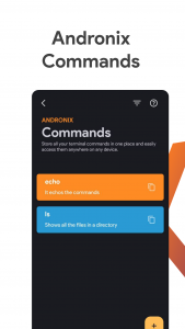اسکرین شات برنامه Andronix - Linux on Android 5