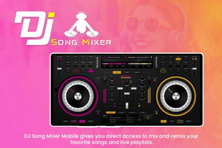 اسکرین شات برنامه DJ Song Mixer with Music : DJ Name Mixer 5