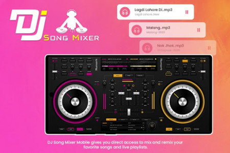 اسکرین شات برنامه DJ Song Mixer with Music : DJ Name Mixer 1