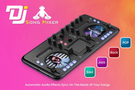 اسکرین شات برنامه DJ Song Mixer with Music : DJ Name Mixer 4
