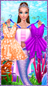 اسکرین شات بازی Mermaid Princess Chic Dress up 8