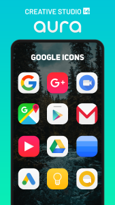 اسکرین شات 3 برنامه Aura Icon Pack