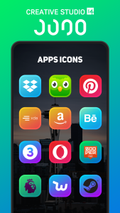 اسکرین شات 4 برنامه Juno Icon Pack