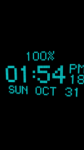 اسکرین شات 7 برنامه 3D Digital Clock-7