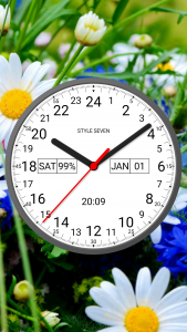 اسکرین شات برنامه Analog Clock 24-7 2