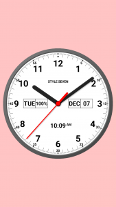 اسکرین شات برنامه Analog Clock 24-7 4