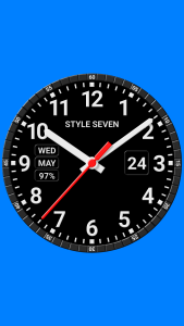 اسکرین شات 1 برنامه Analog Clock Constructor-7